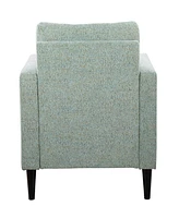 Lumisource 33" Wood Wendy Contemporary Accent Chair