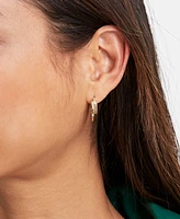 On 34th Double Hoop Earrings, Exclusively at Macy's