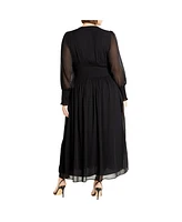 City Chic Plus Selena Maxi Dress