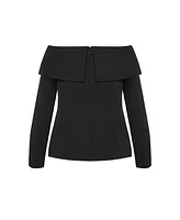 City Chic Plus Talia Jacket