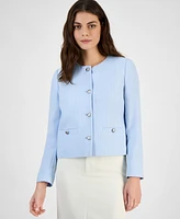 Bar Iii Women's Tweed Jacket, Exclusively at Macy's