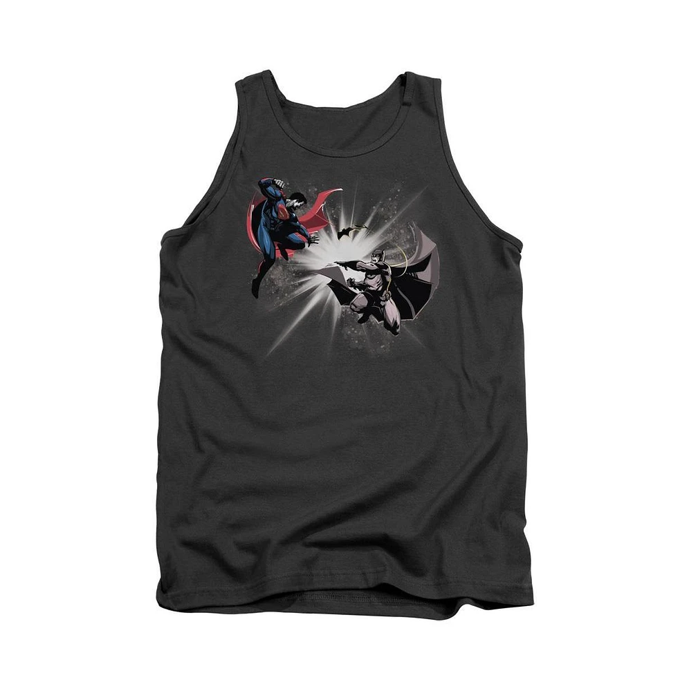 Batman V Superman Men's Fight Burst Adult Tank Top