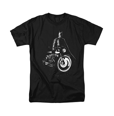 Batman Big & Tall The His Motorcycle Short Sleeve Adult Tee / T-Shirt