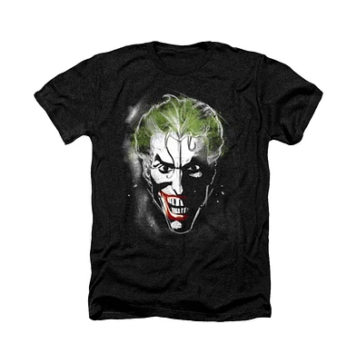 Batman Men's Face Of Madness Adult Heather Tee / T-Shirt