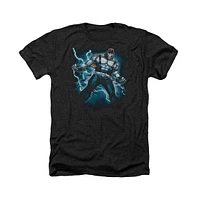 Batman Big & Tall Stormy Bane Adult Heather Tee / T-Shirt