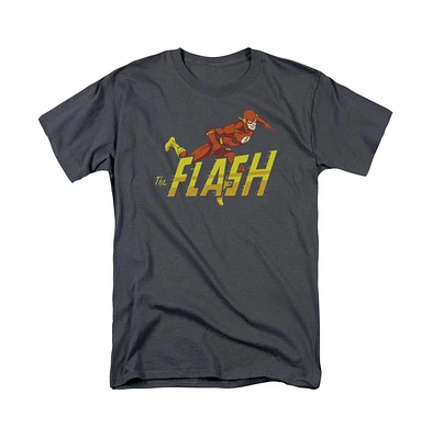 Flash Big & Tall Dc Dc Comics 8 Bit Short Sleeve Adult Tee / T-Shirt