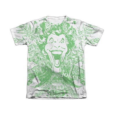 Batman Men's Joker In The Wild Adult 65/35 Poly/Cotton Short Sleeve Tee / T-Shirt