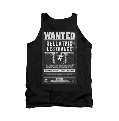 Harry Potter Men's Wanted Bellatrix Adult Tank Top