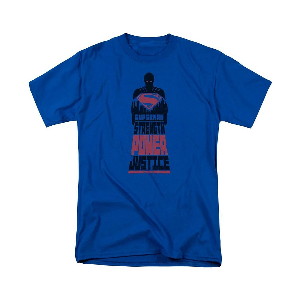 Batman V Superman Big & Tall Super Justice Short Sleeve Adult Tee / T-Shirt