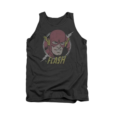 Flash Men's Dc Comics Vintage Voltage Adult Tank Top