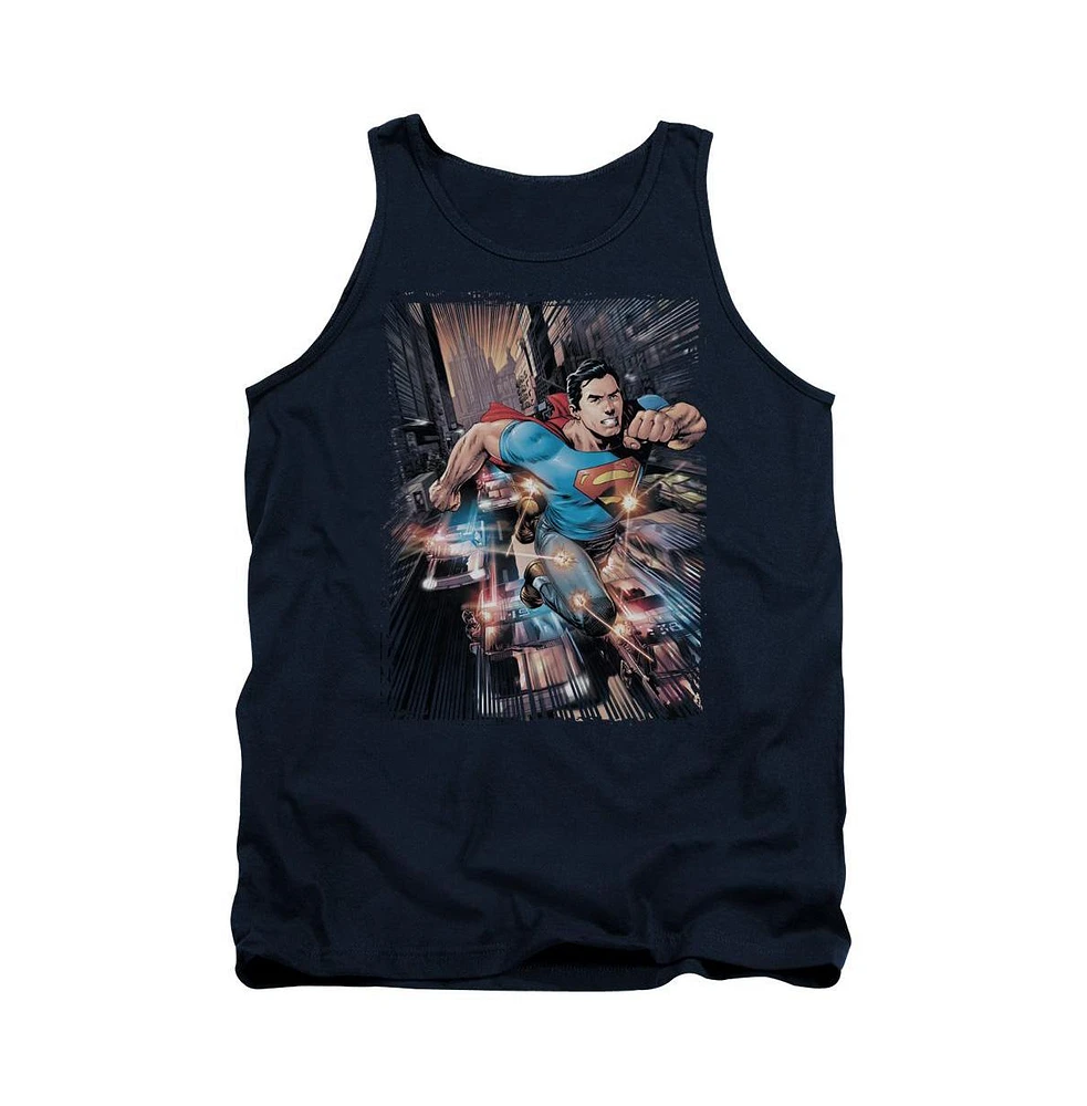 Superman Men's Action Comics 1 Adult Tank Top
