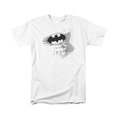 Batman Big & Tall I Am Vengeance Short Sleeve Adult Tee / T-Shirt