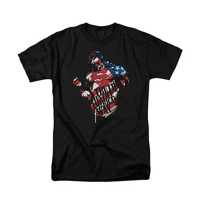 Superman Big & Tall The American Way Short Sleeve Adult Tee / T-Shirt