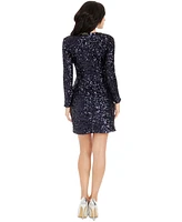 Dress the Population Women's Tula Sequined Bodycon