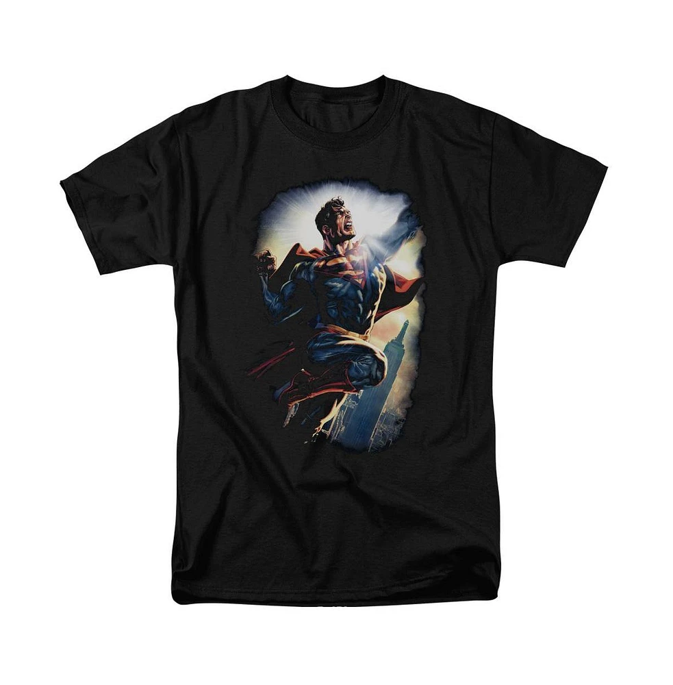 Superman Big & Tall Ck Superstar Short Sleeve Adult Tee / T-Shirt