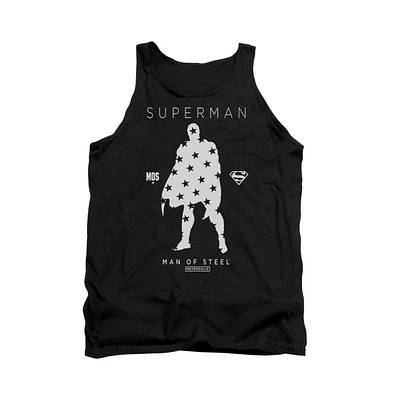 Superman Men's Star Silhouette Adult Tank Top