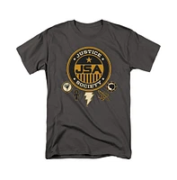 Black Adam Men's Justice Society Short Sleeve Adult Tee / T-Shirt