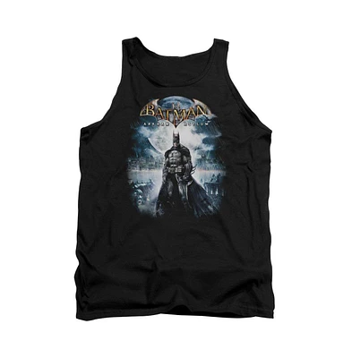 Batman Men's Arkham Asylum Game Cover Adult Tank Top