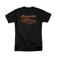 Batman Big & Tall Batmobile Short Sleeve Adult Tee / T-Shirt