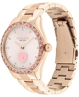 Coach Women's Brooks Automatic Rose Gold Tone Stainless Steel Bracelet Watch, 38mm