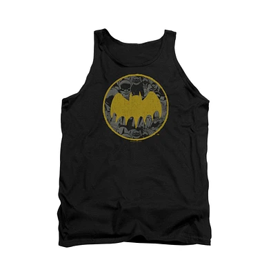 Batman Men's Vintage Symbol Collage Adult Tank Top