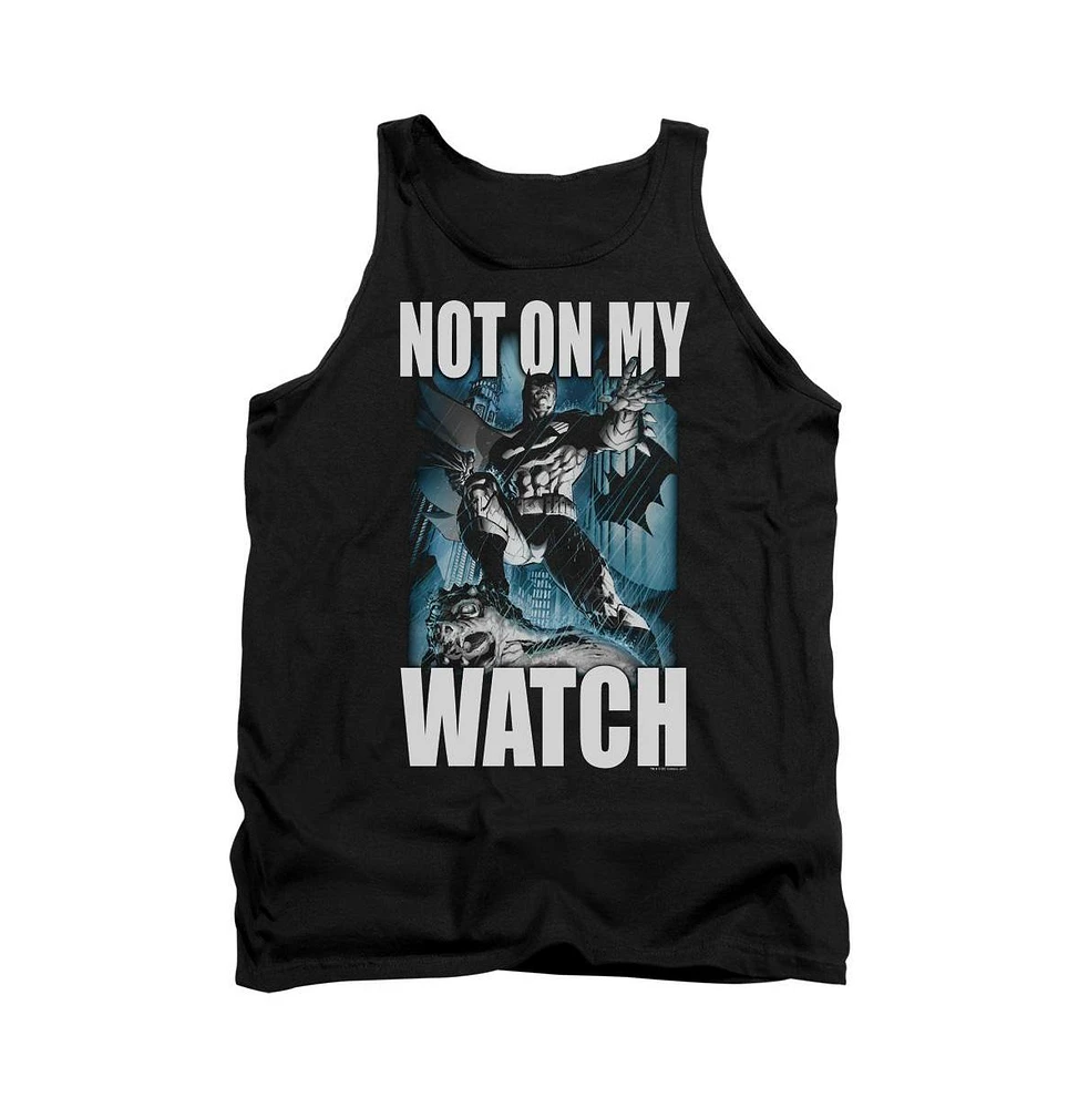 Batman Men's Not On My Watch Adult Tank Top