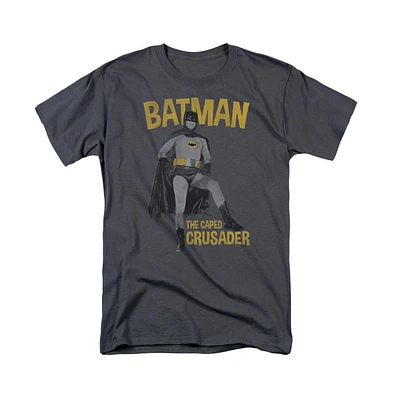 Batman Big & Tall Classic Tv Caped Crusader Short Sleeve Adult Tee / T-Shirt