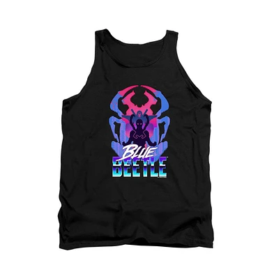 Blue Beetle Men's Silhouette Adult Tank Top