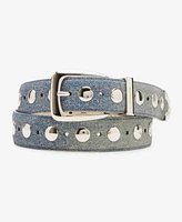 Steve Madden Women's Studded Faux-Leather Belt