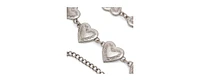 Steve Madden Women's Heart Conch Chain Belt