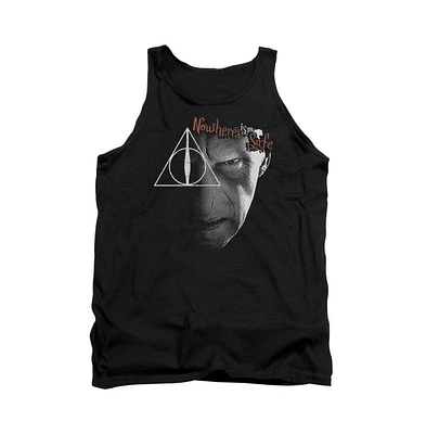 Harry Potter Men's Nowhere Is Safe Adult Tank Top
