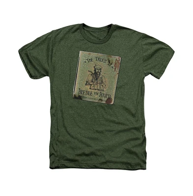 Harry Potter Big & Tall Beedle The Bard Adult Heather Tee / T-Shirt