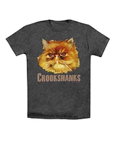 Harry Potter Big & Tall Crookshanks Color Adult Heather Tee / T-Shirt