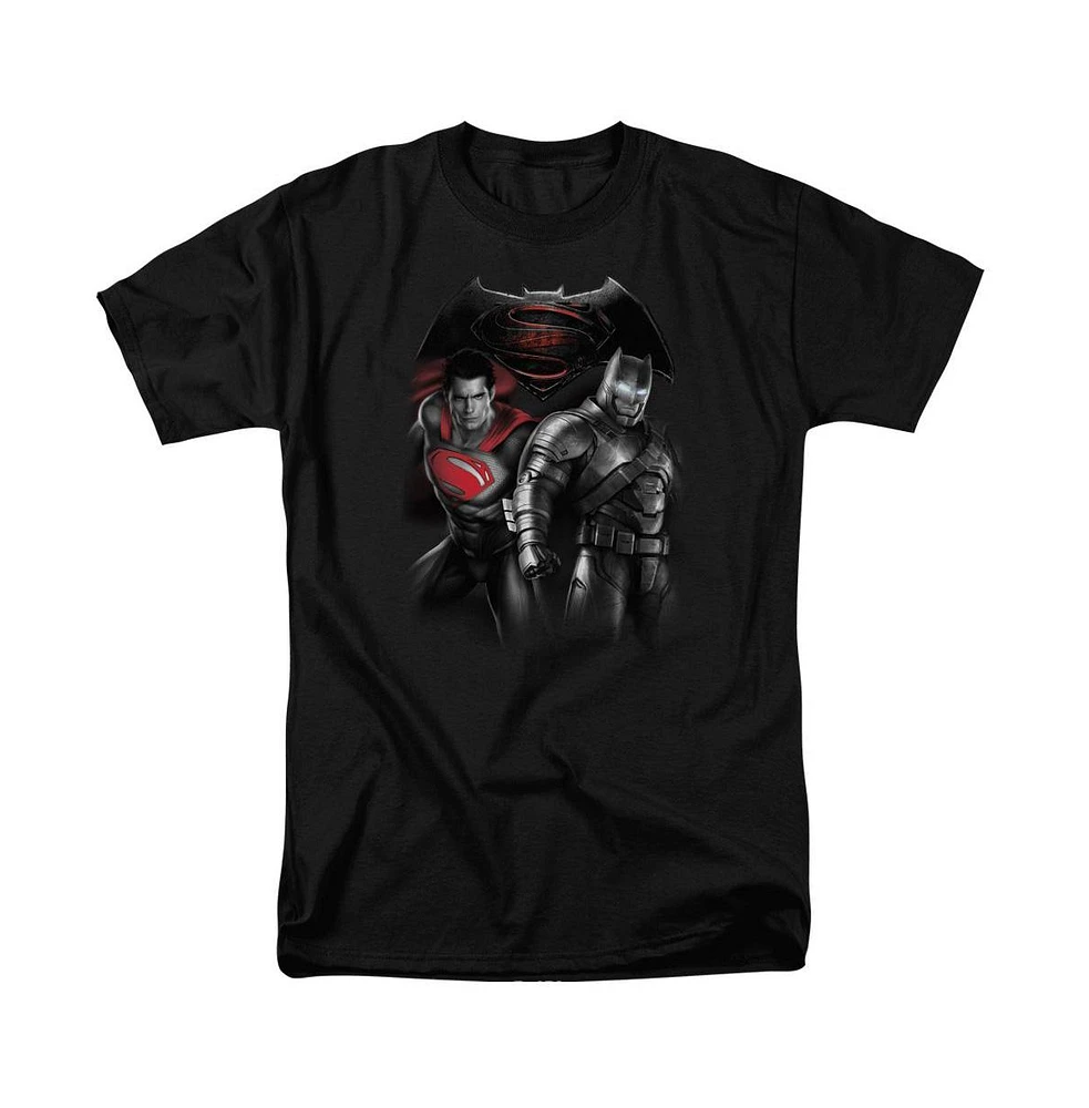 Batman V Superman Men's Stand Off Short Sleeve Adult Tee / T-Shirt