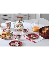 MacKenzie-Childs Deck the Halls Tree Serving Platter