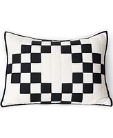 Lands' End Irish Chain Quilt Sham