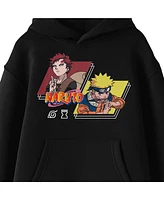 Naruto Boys Gaaro Versus Youth Black Hoodie-xl