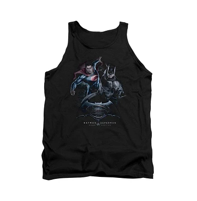 Batman V Superman Mens Team Up Adult Tank Top