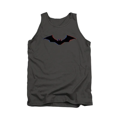 Batman Men's The Tri Color Bat Silhouette Adult Tank Top