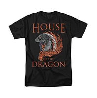 House Of The Dragon Big & Tall Hod Dragon Illustration Short Sleeve Adult Tee / T-Shirt