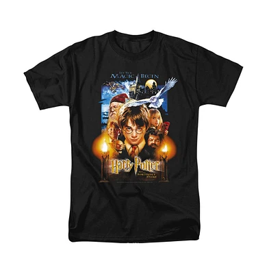 Harry Potter Big & Tall Movie Poster Short Sleeve Adult Tee / T-Shirt