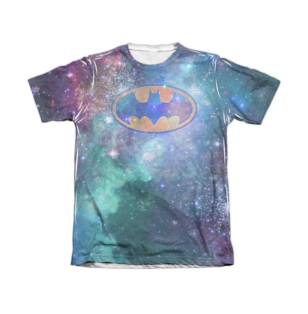 Batman Men's Galaxy Symbol Adult Poly/Cotton Short Sleeve Tee / T-Shirt