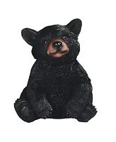 Fc Design "2-pc Set" 6"H Black Baby Bear Sitting Figurine Statue Ornament Home Room Office Decor and Perfect Ideas for Housewarming, Holidays and Birt