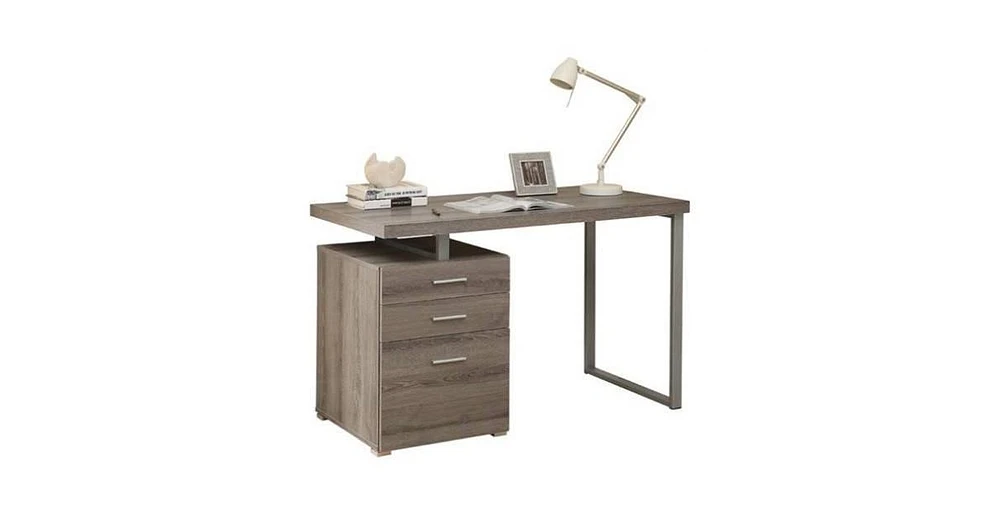 Slickblue Modern Home Office Laptop Computer Desk in Wood Finish