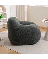 The Pop Home Giant Bean Bag Chair for Adults, Comfy Beanbag Couch with Armrests Living Room & Bedroom-The