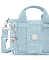 Kipling Ritta Mini Printed Denim Shoulder Bag