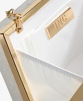 I.n.c. International Concepts Floral Mini Acrylic Clutch Crossbody, Exclusively at Macy's
