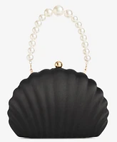 I.n.c. International Concepts Seashell Minaudiere Satin Crossbody, Exclusively at Macy's