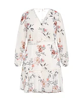 Plus Kiki Print Dress