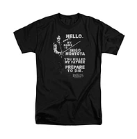 Princess Bride Men's Hello Again Short Sleeve Adult T-Shirt